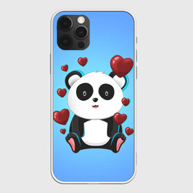 Чехол для iPhone 12 Pro Max с принтом Панда в Тюмени, Силикон |  | day | heart | love | panda | romantic | valentine | valentines | амур | валентина | влюбленные | влюбленных | всех | день | купидон | любовь | романтика | романтичность | святого | сердечки | сердечко | сердце