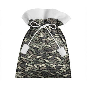 Подарочный 3D мешок с принтом Камуфляж - Вован в Тюмени, 100% полиэстер | Размер: 29*39 см | 23 февраля | армия | владимир | вова | вован | именной | имя | камо | камуфляж | милитари | паттерн | слова | узор | хаки