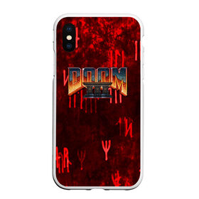 Чехол для iPhone XS Max матовый с принтом DOOM 3 (S) в Тюмени, Силикон | Область печати: задняя сторона чехла, без боковых панелей | doom | doom eternal | game | tegunvteg | демоны | дум | думгай | игры | марс | планета