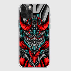 Чехол для iPhone 12 Pro Max с принтом CyberSkull в Тюмени, Силикон |  | cyberpunk | evil | head | mask | mechanical | rage | robot | skull | арт | гнев | голова | демон | дьявол | злой | киберпанк | маска | механический | монстр | робот | рога | самурай | череп