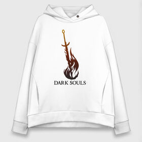 Женское худи Oversize хлопок с принтом Dark Souls - Bonfire в Тюмени, френч-терри — 70% хлопок, 30% полиэстер. Мягкий теплый начес внутри —100% хлопок | боковые карманы, эластичные манжеты и нижняя кромка, капюшон на магнитной кнопке | black sun | bonfire | dark souls | dark souls 3 | dark souls logo | ds 3 | fire | game | praise the sun | souls | sun | sword | you died | бонфаер | дарк соулз | дарк соулс | дарк соулс лого | дс 3 | игра | темная душа | темные души