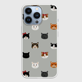 Чехол для iPhone 13 Pro с принтом Кошечки в Тюмени,  |  | cat | cats | cosmos | kitten | mem | memes | rose | roses | глаза | глазки | киска | космос | кот | котёнок | котик | котики | котэ | котята | кошак | кошка | кошки | красивая | мем | мемчики | милая | прикольная | розы | светлая