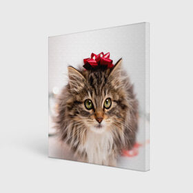 Холст квадратный с принтом я лучший подарочек в Тюмени, 100% ПВХ |  | бантик | взгляд | глаза | животные | звери | зверь | киса | кисонька | кот | котейка | котик | коты | котэ | кошки | лапы | нос | подарок | подарочек | сюрприз | усы | уши | шерсть