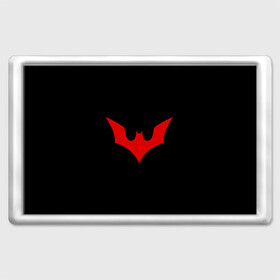 Магнит 45*70 с принтом Batman Beyond в Тюмени, Пластик | Размер: 78*52 мм; Размер печати: 70*45 | arturcherkasov1995 | batman | vsemayki