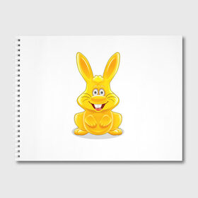 Альбом для рисования с принтом Харитошка в Тюмени, 100% бумага
 | матовая бумага, плотность 200 мг. | Тематика изображения на принте: детям | желейный | желейный заяц харитон | зайчик | заяц | кролик | харитон | харитошка