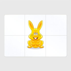 Магнитный плакат 3Х2 с принтом Харитошка в Тюмени, Полимерный материал с магнитным слоем | 6 деталей размером 9*9 см | детям | желейный | желейный заяц харитон | зайчик | заяц | кролик | харитон | харитошка