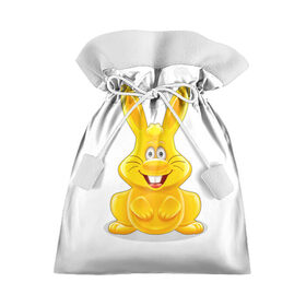 Подарочный 3D мешок с принтом Харитошка в Тюмени, 100% полиэстер | Размер: 29*39 см | детям | желейный | желейный заяц харитон | зайчик | заяц | кролик | харитон | харитошка