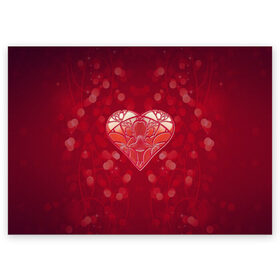 Поздравительная открытка с принтом Valentines Day в Тюмени, 100% бумага | плотность бумаги 280 г/м2, матовая, на обратной стороне линовка и место для марки
 | 14 febraury | 14 февраля | heart | valentine day | арт | день валентин | день святого валентина | любовь | сердце | сердце арт | сердце любви