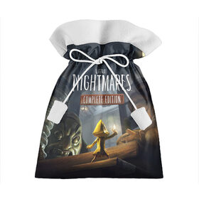 Подарочный 3D мешок с принтом Little Nightmares 2 в Тюмени, 100% полиэстер | Размер: 29*39 см | little nightmares | nightmares | игры | литл найтмейрс | моно | учительница