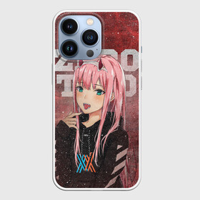 Чехол для iPhone 13 Pro с принтом Zero Two в толстовке в Тюмени,  |  | darling | darling in the franxx | zero two | вайфу | зеро ту | код 002 | любимый во франксе | франкс