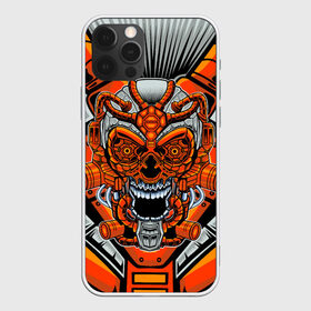 Чехол для iPhone 12 Pro Max с принтом CyberSkull в Тюмени, Силикон |  | cyberpunk | evil | head | mask | mechanical | rage | robot | skull | арт | гнев | голова | демон | дьявол | злой | киберпанк | маска | механический | монстр | робот | рога | самурай | череп