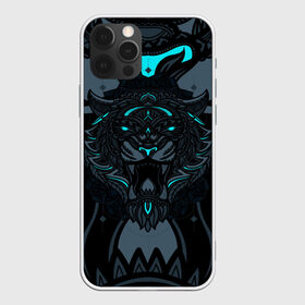 Чехол для iPhone 12 Pro Max с принтом Рисунок тигр в Тюмени, Силикон |  | art | head | tiger | абстракция | арт | голова | животные | орнамент | рисунок | сова | тигр