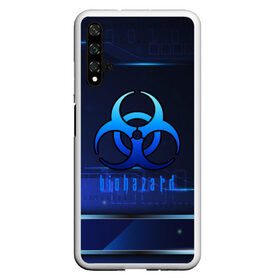 Чехол для Honor 20 с принтом BIOHAZARD в Тюмени, Силикон | Область печати: задняя сторона чехла, без боковых панелей | biohazard | game | monster | resident evil | resident evil 8 | umbrella | umbrella corp | umbrella corporation | zombie | обитель зла