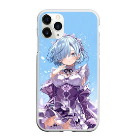 Чехол для iPhone 11 Pro матовый с принтом Re:Zero, Рем в Тюмени, Силикон |  | re zero | re:zero | re:zero starting life in another world | re:zero жизнь с нуля в альтернативном мире | rem | аниме | жизнь с нуля в другом мире | манга | рем