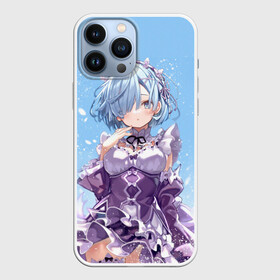 Чехол для iPhone 13 Pro Max с принтом Re:Zero, Рем в Тюмени,  |  | re zero | re:zero | re:zero starting life in another world | re:zero жизнь с нуля в альтернативном мире | rem | аниме | жизнь с нуля в другом мире | манга | рем