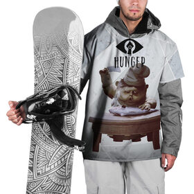 Накидка на куртку 3D с принтом hanger в Тюмени, 100% полиэстер |  | Тематика изображения на принте: game | little nightmares | арт | графика | игры
