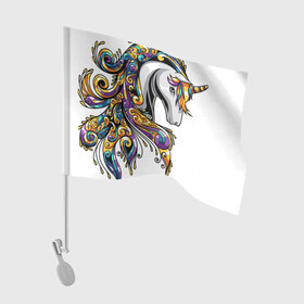 Флаг для автомобиля с принтом The Legend of Dreams в Тюмени, 100% полиэстер | Размер: 30*21 см | the legend of dreams