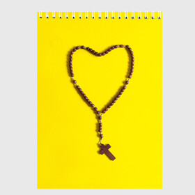 Скетчбук с принтом Сердце и крест в Тюмени, 100% бумага
 | 48 листов, плотность листов — 100 г/м2, плотность картонной обложки — 250 г/м2. Листы скреплены сверху удобной пружинной спиралью | сердца
разбитое сердце
крест с девушкой
узорный крест
сердце в наушниках на двоих