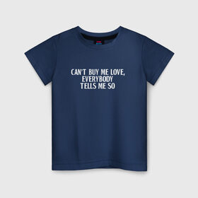 Детская футболка хлопок с принтом Can?t buy me love в Тюмени, 100% хлопок | круглый вырез горловины, полуприлегающий силуэт, длина до линии бедер | beatles | the beatles | битлз | дедушка | дедушка романтик
