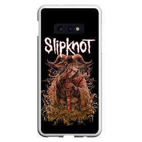 Чехол для Samsung S10E с принтом SLIPKNOT в Тюмени, Силикон | Область печати: задняя сторона чехла, без боковых панелей | art | band | corey | grunge | iowa | metal | music | punk | rock | slipknot | taylor | usa | группа | джои | кори | металл | мик | музыка | панк | петля | рок | сид | слипнот | тэйлор | шон