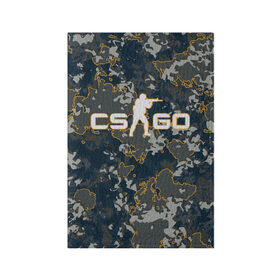 Обложка для паспорта матовая кожа с принтом CS:GO - Camo в Тюмени, натуральная матовая кожа | размер 19,3 х 13,7 см; прозрачные пластиковые крепления | beast | camo | camouflage | counter | counter strike | cs | easy | ez | gg | ggwp | global | go | hyper | kill | offensive | one | shot | strike | зверь | камуфляж | скоростной