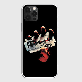 Чехол для iPhone 12 Pro Max с принтом Judas Priest в Тюмени, Силикон |  | black | deep | heep | judas | led | metal | music | priest | purple | rock | sabbath | skull | uriah | zeppelin | блэк | гитара | группа | иуда | метал | музыка | рок | священник | череп | электрогитара