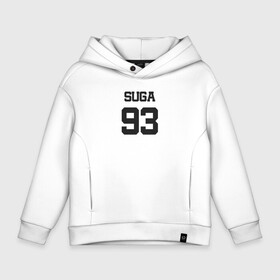 Детское худи Oversize хлопок с принтом BTS   Suga 93 в Тюмени, френч-терри — 70% хлопок, 30% полиэстер. Мягкий теплый начес внутри —100% хлопок | боковые карманы, эластичные манжеты и нижняя кромка, капюшон на магнитной кнопке | agust | agust d | boysband | bts | k pop | korea | korean | music | suga | suga 93 | бтс | к поп | кей поп | корейская | корейский | корея | кпоп | музыка | суга | шуга | шуга 93