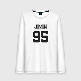 Мужской лонгслив хлопок с принтом BTS - Jimin 95 в Тюмени, 100% хлопок |  | Тематика изображения на принте: boysband | bts | jimin | jimin 95 | k pop | korea | korean | music | бтс | джимин | к поп | кей поп | корейская | корейский | корея | кпоп | музыка | чимин | чимин 95