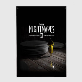 Постер с принтом Little Nightmares 2 Шестая в Тюмени, 100% бумага
 | бумага, плотность 150 мг. Матовая, но за счет высокого коэффициента гладкости имеет небольшой блеск и дает на свету блики, но в отличии от глянцевой бумаги не покрыта лаком | little nightmares | little nightmares 2 | игра | литл нигмарес | литл нигмарес 2 | литл нигхтмарес | литл нигхтмарес 2 | ужас | хоррор | шестая