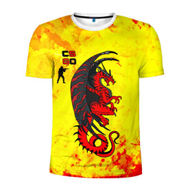 Мужская футболка 3D спортивная с принтом CS:GO Dragon Lore AWP в Тюмени, 100% полиэстер с улучшенными характеристиками | приталенный силуэт, круглая горловина, широкие плечи, сужается к линии бедра | awp | counter strike | cs go | cs go dragon lore | dragon | hyper beast | logo | neo noir | авп | автомат | драгон | контр страйк | красный дракон | кс го | кс го авп | логотипы игр | неонуар | оружие | оружие из кс го | скины | скоростн