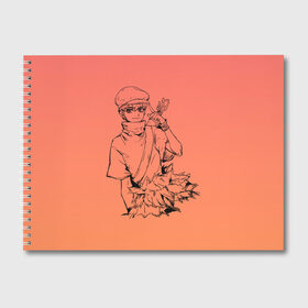 Альбом для рисования с принтом Юкио в Тюмени, 100% бумага
 | матовая бумага, плотность 200 мг. | anime | doctorstone | kohaku | stone | ukyo