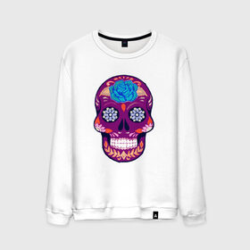 Мужской свитшот хлопок с принтом Skull Art в Тюмени, 100% хлопок |  | art | body | bones | dead | drawing | face | graffiti | head | roses | skeleton | skul | skull | ад | арт | голова | граффити | зло | кости | лицо | металл | нарисованный | розы | рок | скелет | скул | скулл | три черепа | тьма