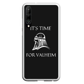 Чехол для Honor P30 с принтом Its time for Valheim в Тюмени, Силикон | Область печати: задняя сторона чехла, без боковых панелей | Тематика изображения на принте: elder | loki | odin | the | thor | valheim | биврёст | валхейм | вальхейм | викинги | всеотец | дракар | древний | древо | ётун | йотун | локи | мира | один | тор | фенир | хель | черный лес | эйктюр