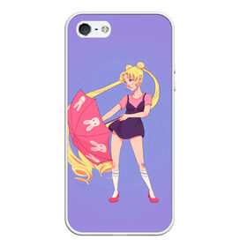 Чехол для iPhone 5/5S матовый с принтом Sailor Moon Сейлор Мун в Тюмени, Силикон | Область печати: задняя сторона чехла, без боковых панелей | anime | sailor moon | аниме | анимэ | венера | луна | лунная призма | марс | сейлор мун | серебрянное тысячелетие | серенити | сэйлор | усаги цукино | чиби мун | эндимион