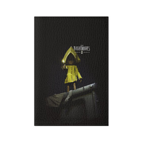 Обложка для паспорта матовая кожа с принтом Little Nightmares 2 Шестая в Тюмени, натуральная матовая кожа | размер 19,3 х 13,7 см; прозрачные пластиковые крепления | Тематика изображения на принте: little nightmares | little nightmares 2 | игра | литл нигмарес | литл нигмарес 2 | литл нигхтмарес | литл нигхтмарес 2 | ужас | хоррор | шестая