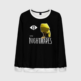 Мужской свитшот 3D с принтом Little Nightmares 2 шестая в Тюмени, 100% полиэстер с мягким внутренним слоем | круглый вырез горловины, мягкая резинка на манжетах и поясе, свободная посадка по фигуре | little nightmares | little nightmares 2 | игра | литл нигмарес | литл нигмарес 2 | литл нигхтмарес | литл нигхтмарес 2 | ужас | хоррор | шестая