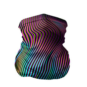 Бандана-труба 3D с принтом Современная абстракция в Тюмени, 100% полиэстер, ткань с особыми свойствами — Activecool | плотность 150‒180 г/м2; хорошо тянется, но сохраняет форму | абстракция | арт | геометрия | градиент | линии | полосы