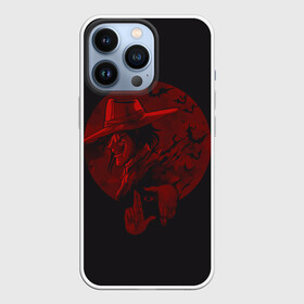 Чехол для iPhone 13 Pro с принтом Красный Алукард в Тюмени,  |  | Тематика изображения на принте: anime | hellsing | алукард | аниме | анимэ | ван хеллсинг | интегра | миллениум | хэллсинг | хэлсинг