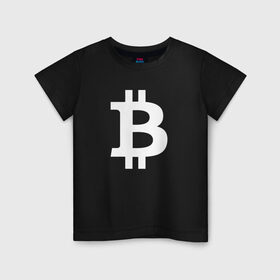 Детская футболка хлопок с принтом БИТКОИН BITCOIN в Тюмени, 100% хлопок | круглый вырез горловины, полуприлегающий силуэт, длина до линии бедер | bitcoin | blockchain | btc | cardano | crypto | ethereum | polkadot | tether | xrp | бинанс | биткоин | блокчейн | валюта | деньги | криптовалюта | майнер | майнинг | цифровая валюта | цифровое золото | эфир