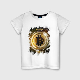 Детская футболка хлопок с принтом БИТКОИН | BITCOIN в Тюмени, 100% хлопок | круглый вырез горловины, полуприлегающий силуэт, длина до линии бедер | bitcoin | blockchain | btc | cardano | crypto | ethereum | polkadot | tether | xrp | бинанс | биткоин | блокчейн | валюта | деньги | криптовалюта | майнер | майнинг | цифровая валюта | цифровое золото | эфир