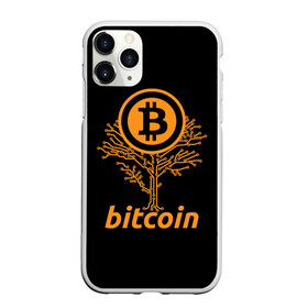 Чехол для iPhone 11 Pro матовый с принтом БИТКОИН ДЕРЕВО | BITCOIN TREE в Тюмени, Силикон |  | bitcoin | blockchain | btc | cardano | crypto | ethereum | polkadot | tether | xrp | бинанс | биткоин | блокчейн | валюта | деньги | криптовалюта | майнер | майнинг | цифровая валюта | цифровое золото | эфир