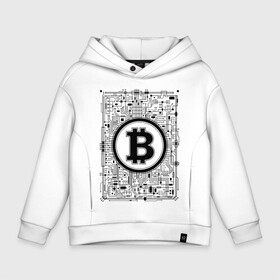 Детское худи Oversize хлопок с принтом BITCOIN CRYPTOCURRENCY | КРИПТОВАЛЮТА (Z) в Тюмени, френч-терри — 70% хлопок, 30% полиэстер. Мягкий теплый начес внутри —100% хлопок | боковые карманы, эластичные манжеты и нижняя кромка, капюшон на магнитной кнопке | binance coin | bitcoin | blockchain | btc | cardano | crypto | ethereum | litecoin | polkadot | tether | xrp | биткоин | блокчейн | валюта | деньги | криптовалюта | майнер | майнинг | цифровая валюта | цифровое золото | эфир