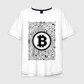 Мужская футболка хлопок Oversize с принтом BITCOIN CRYPTOCURRENCY | КРИПТОВАЛЮТА (Z) в Тюмени, 100% хлопок | свободный крой, круглый ворот, “спинка” длиннее передней части | binance coin | bitcoin | blockchain | btc | cardano | crypto | ethereum | litecoin | polkadot | tether | xrp | биткоин | блокчейн | валюта | деньги | криптовалюта | майнер | майнинг | цифровая валюта | цифровое золото | эфир