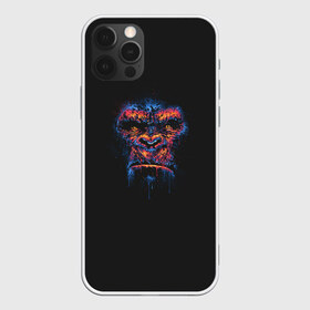 Чехол для iPhone 12 Pro Max с принтом Colorful Gorilla в Тюмени, Силикон |  | animal | beast | color | colorful | gorilla | ink | monkey | paints | горилла | животное | зверь | краски | обезьяна | чернила