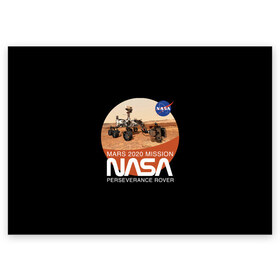Поздравительная открытка с принтом NASA - Perseverance в Тюмени, 100% бумага | плотность бумаги 280 г/м2, матовая, на обратной стороне линовка и место для марки
 | Тематика изображения на принте: 2020 | 2021 | 21б | elon | mars | musk | nasa | perseverance | space | spacex | илон | космос | марс | марсоход | маск | наса | настойчивый