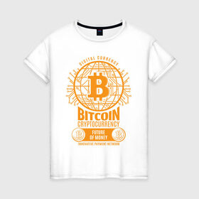 Женская футболка хлопок с принтом BITCOIN КРИПТОВАЛЮТА (Z) в Тюмени, 100% хлопок | прямой крой, круглый вырез горловины, длина до линии бедер, слегка спущенное плечо | binance coin | bitcoin | blockchain | btc | cardano | crypto | ethereum | litecoin | polkadot | tether | xrp | биткоин | блокчейн | валюта | деньги | криптовалюта | майнер | майнинг | цифровая валюта | цифровое золото | эфир