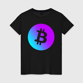 Женская футболка хлопок с принтом БИТКОИН НЕОН | BITCOIN NEON в Тюмени, 100% хлопок | прямой крой, круглый вырез горловины, длина до линии бедер, слегка спущенное плечо | bitcoin | blockchain | btc | cardano | crypto | ethereum | polkadot | tether | xrp | бинанс | биткоин | блокчейн | валюта | деньги | криптовалюта | майнер | майнинг | цифровая валюта | цифровое золото | эфир