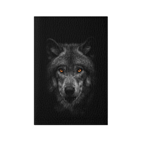 Обложка для паспорта матовая кожа с принтом Evil Wolf в Тюмени, натуральная матовая кожа | размер 19,3 х 13,7 см; прозрачные пластиковые крепления | animal | beast | dark | darkness | evil | moon | nigth | tegunvteg | werwolf | wild | wolf | вервольф | вой | волк | волки | волчара | дикий | животное | зверь | клык | клыки | луна | ночь | оборотень | полнолуние