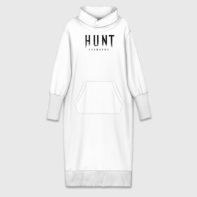 Платье удлиненное хлопок с принтом HUNT: showdown черный в Тюмени,  |  | hunt | hunt: showdown | showdown | охота | хант