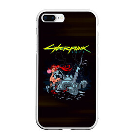 Чехол для iPhone 7Plus/8 Plus матовый с принтом Cyberpunk 2077 киберубийство в Тюмени, Силикон | Область печати: задняя сторона чехла, без боковых панелей | cyberpunk 2077 | hacker | maelstrom | militech | quadra | samurai | sci fi | technology | trauma team | v | будущее | игра | иероглифы | киану ривз | кибер | киберпанк | киборг | киборги | корпорация | лого | милитек | панк | роботы | самурай | т